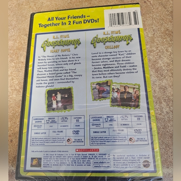 New Goosebumps DVDs Set of 2 - Picture 6 of 6